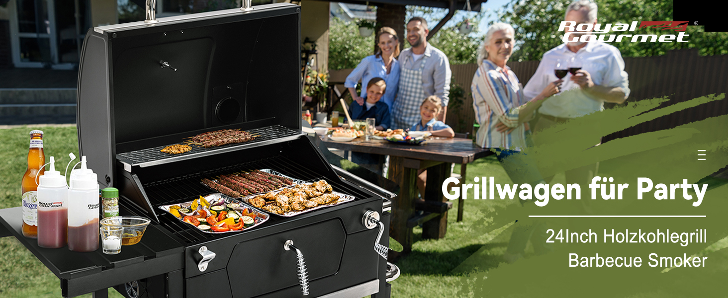 CD1824GE Holzkohlegrill