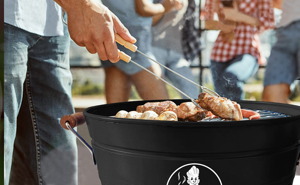 Holzkohlegrill, Kohlegrill, Camping grill, Holzkohl BBQ, grill, barbecue
