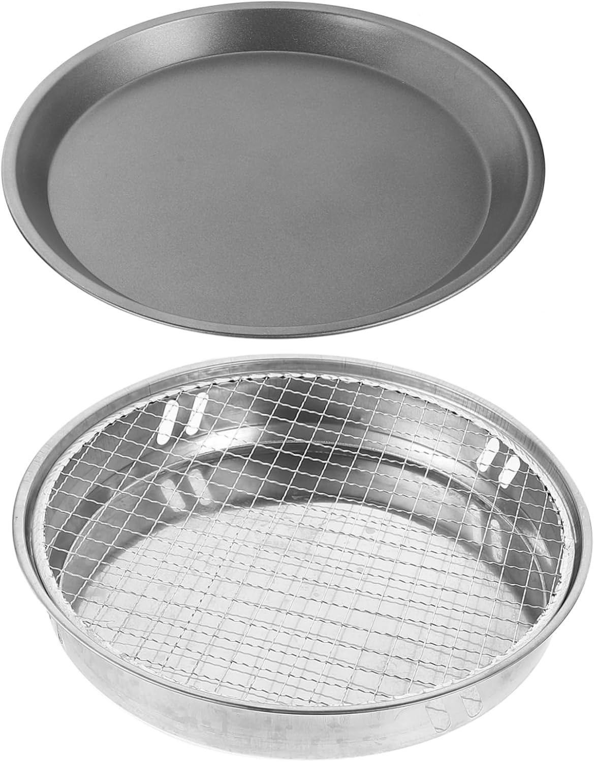 CAXUSD 28 Cm Tragbarer Grill Edelstahl Outdoor Camping Bbq Herd