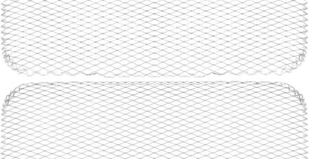 Happyyami 10St Einweggrill Grillmatten für Untergrill Serviertablett Grill-Topper-Pfanne Platte Grillschale antihaft grillmatte grillschrank Grillgitter Outdoor-Grillmatte Aluminium Silver