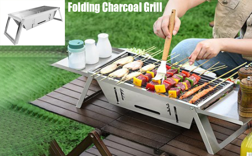 Folding Charcoal Grill