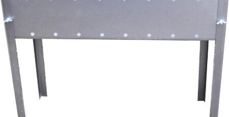 Zerlegbarer Grill – Typ Mangal Russisch oder Kaukasus – sehr einfache Montage und Demontage – großes Modell – 65 x 33 x 60 cm