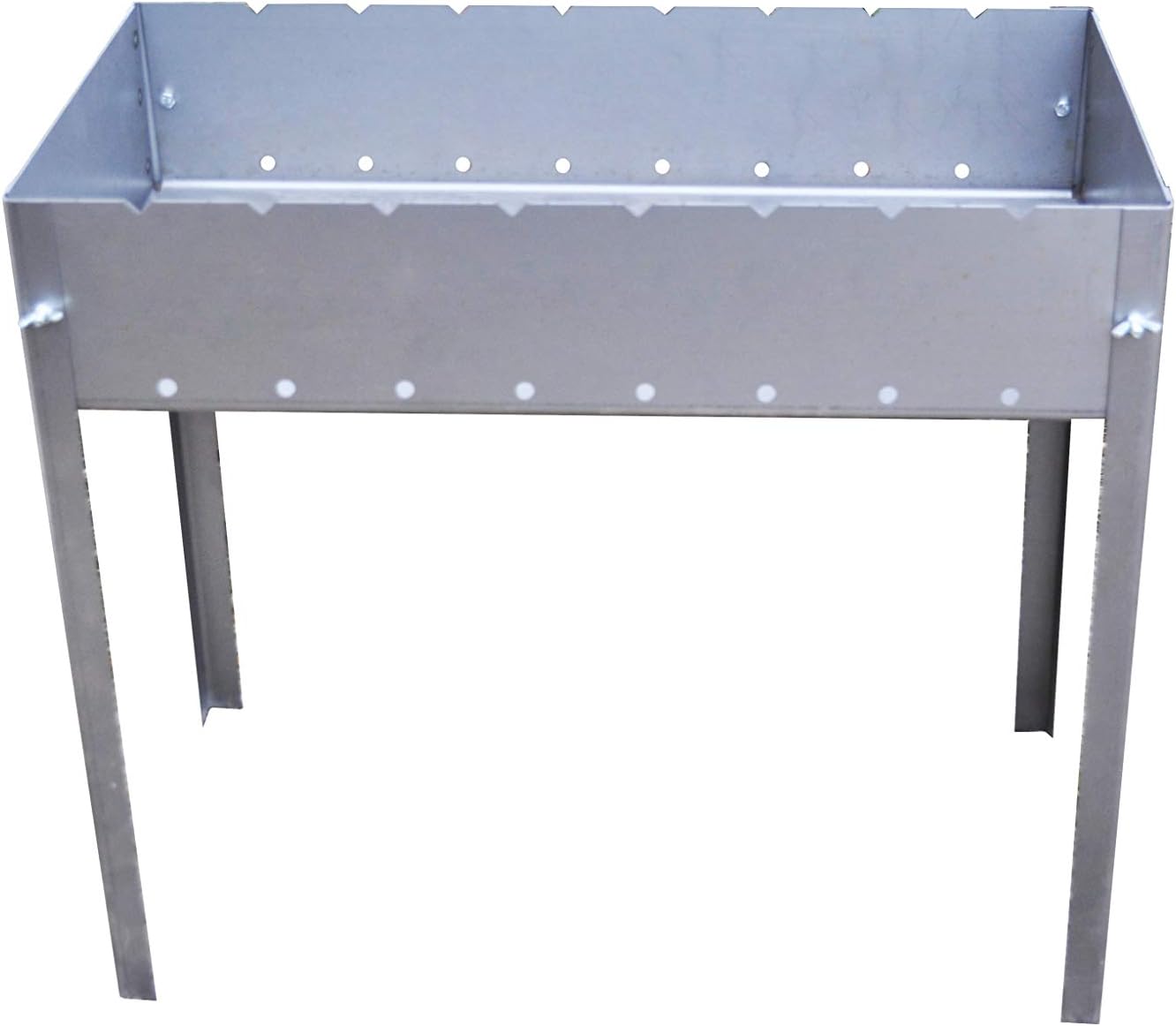 Zerlegbarer Grill – Typ Mangal Russisch oder Kaukasus – sehr einfache Montage und Demontage – großes Modell – 65 x 33 x 60 cm