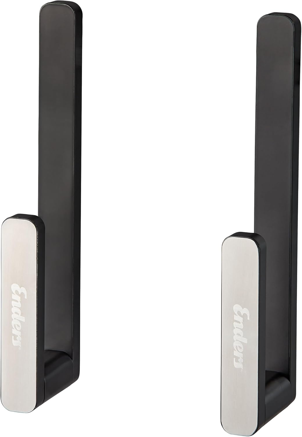 Enders® Grill MAGS® Rosthalter, modernes Design mit Edelstahlblende, Starke Magnete für sicheren Halt, Befestigung direkt und flexibel am Grill, 2X B3 x T8,5 x H30 cm #7716