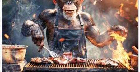 Familienplaner 2026 - Tierisch lustige Grillmeister mit 5 Spalten (Wandkalender, 21 cm x 45 cm), CALVENDO: Ein Muss für alle Grillmeister, die den ... Lächeln beginnen wollen (CALVENDO Hobbys)