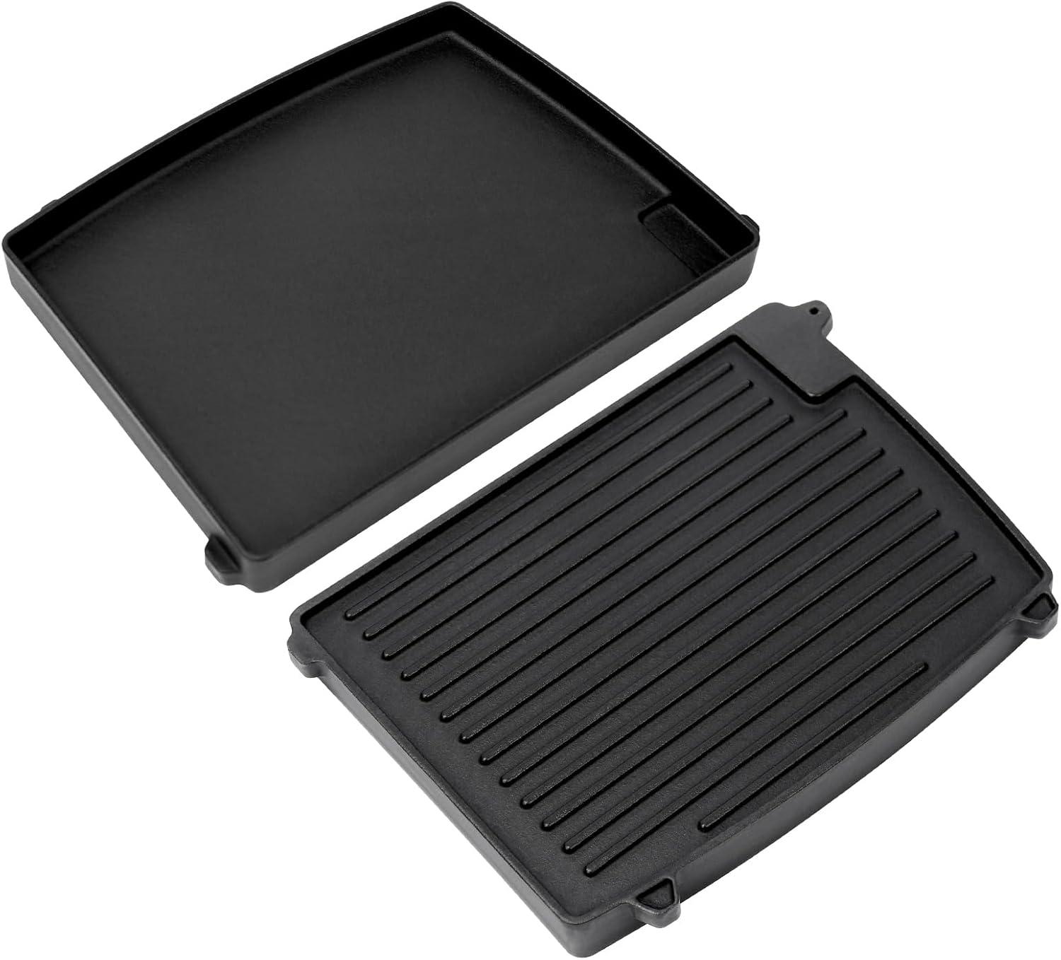 GFTIME Gusseisen Grill-Wende-Platte für Enders Urban, Urban Pro, Explorer, Explorer Pro, Grillplatte Grill-Zubehör, Massive Grill-Gussplatte, Grillpfanne für Enders 2075, 1 Stück