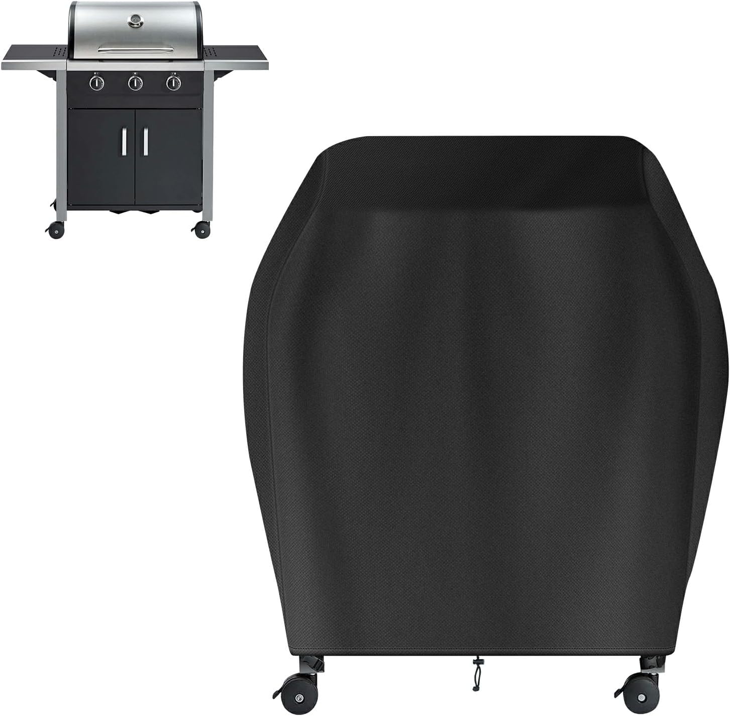 Gasgrill Abdeckhaube für Enders Chicago 3/Chicago 3R Turbo/Brooklyn Next 3, Wasserdicht Wetterfest Grill Abdeckplane, 500D Oxford Grillabdeckung Zubehör, TH-4