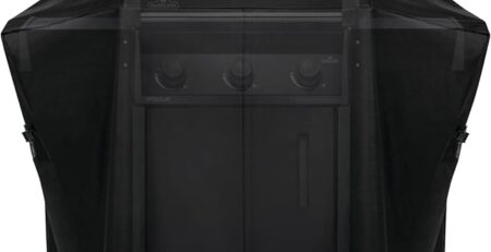 Grillabdeckung für Napoleon Rogue 425 Serie, robuste und wasserdichte Grillabdeckung für Napoleon Grillzubehör, schwarz