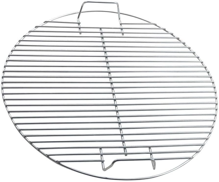 HpLive 44.5cm Edelstahl Runder Grillrost, Ersatz-Grillgitter für Weber 47cm Holzkohlegrill 7432 Grillzubehör