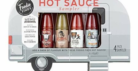 Modern Gourmet Foods - Scharfe Saucen Geschenkset - Street Food Truck Probierset Mit 4 Pikanten Chili-Saucen