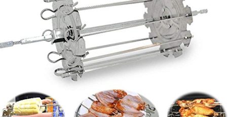 Wdj BBQ Barbecue Roestkebab Kebab Maker Fleisch Brochettes Spiess Maschine BBQ Grill Zubehoer Werkzeuge Set