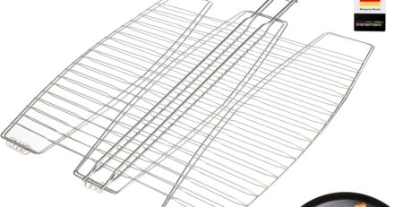bremermann Fischgriller 3fach // Edelstahl // ca. 65 x 39,5 cm // Fischbräter