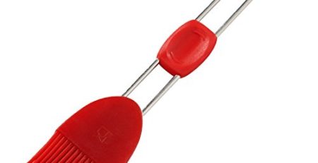 Dr. Oetker Silikon-Backpinsel Flexxibel, Küchen-Pinsel mit Silikon-Borsten, Hochwertiger Bratpinsel aus Platinsilikon - hitzebeständig bis 230 Grad (Borstenbreite: 3,7 cm), Menge: 1 Stück