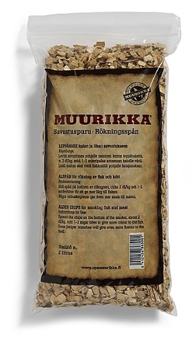 Muurikka to6863 Smoking Chips von Erle, 2 l, Beige, 30 x 30 x 30 cm